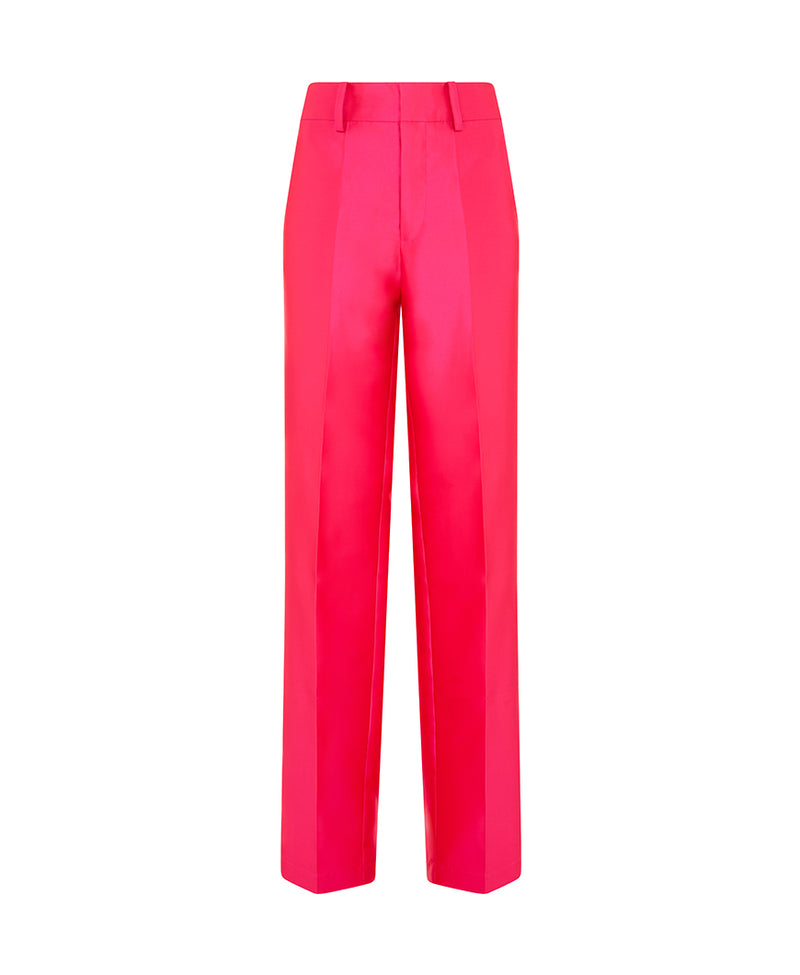 HARLEM MID RISE TAILORED PANTS IN PINK