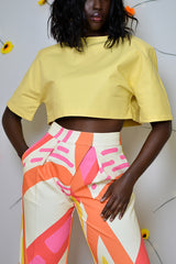 KANO CROPPED BOXY TOP