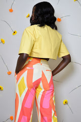 RIO STRAIGHT LEG PANTS IN KAYSERI PRINT