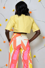 KANO CROPPED BOXY TOP