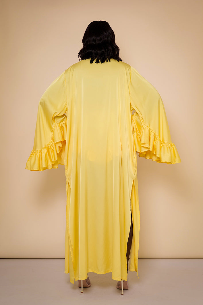 KINGSTON KEMI KIMONO IN YELLOW