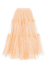 MAYFAIR 22 METER TULLE SKIRT IN SOFT BEIGE