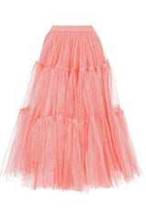 MAYFAIR 22 METER TULLE SKIRT IN SOFT PEACH