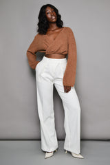 RIO STRAIGHT LEG PANTS IN WHITE