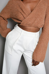 RIO STRAIGHT LEG PANTS IN WHITE