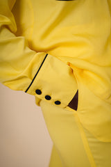 SEOUL PIPED PANTS IN YELLOW