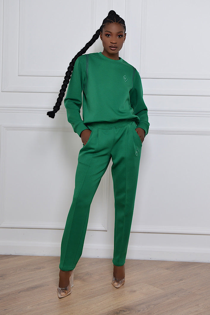 SUITA LUXE PANTS IN GREEN