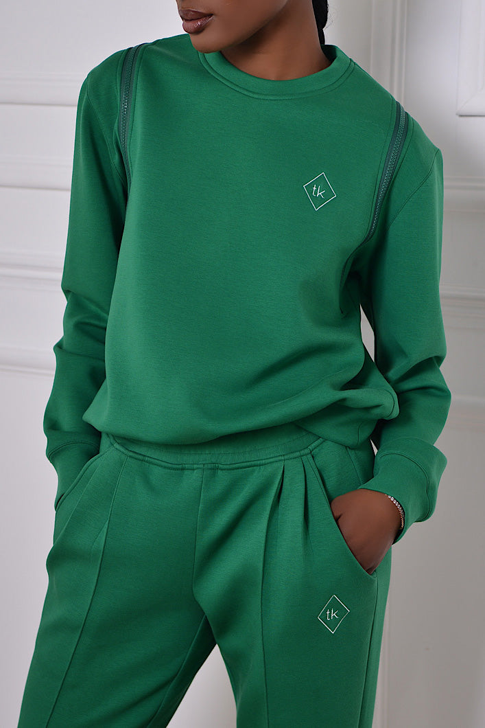 SUITA LUXE PANTS IN GREEN