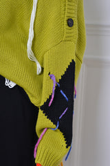 SUZHOU KNIT SWEATER IN GREEN