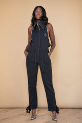 TOKYO LUXE JUMPSUIT IN BLACK
