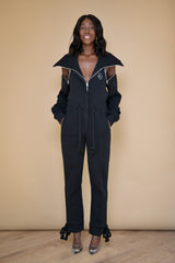 TOKYO LUXE JUMPSUIT IN BLACK