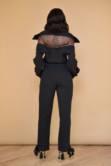TOKYO LUXE JUMPSUIT IN BLACK