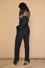 TOKYO LUXE JUMPSUIT IN BLACK