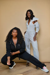 TOKYO LUXE JUMPSUIT IN BLACK