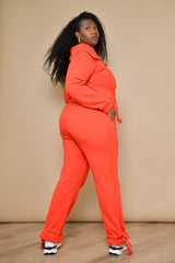 TOKYO LUXE JUMPSUIT IN RED