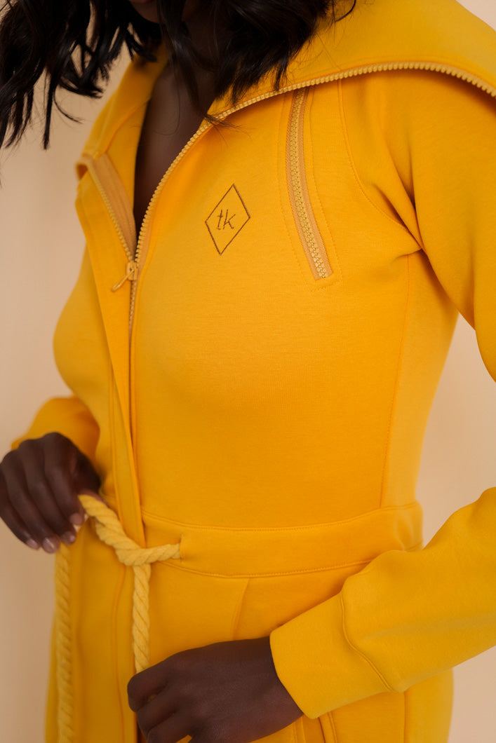 TOKYO LUXE JUMPSUIT IN YELLOW