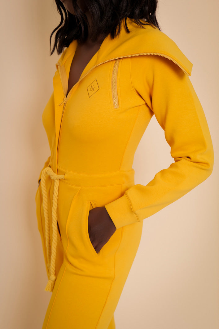 TOKYO LUXE JUMPSUIT IN YELLOW