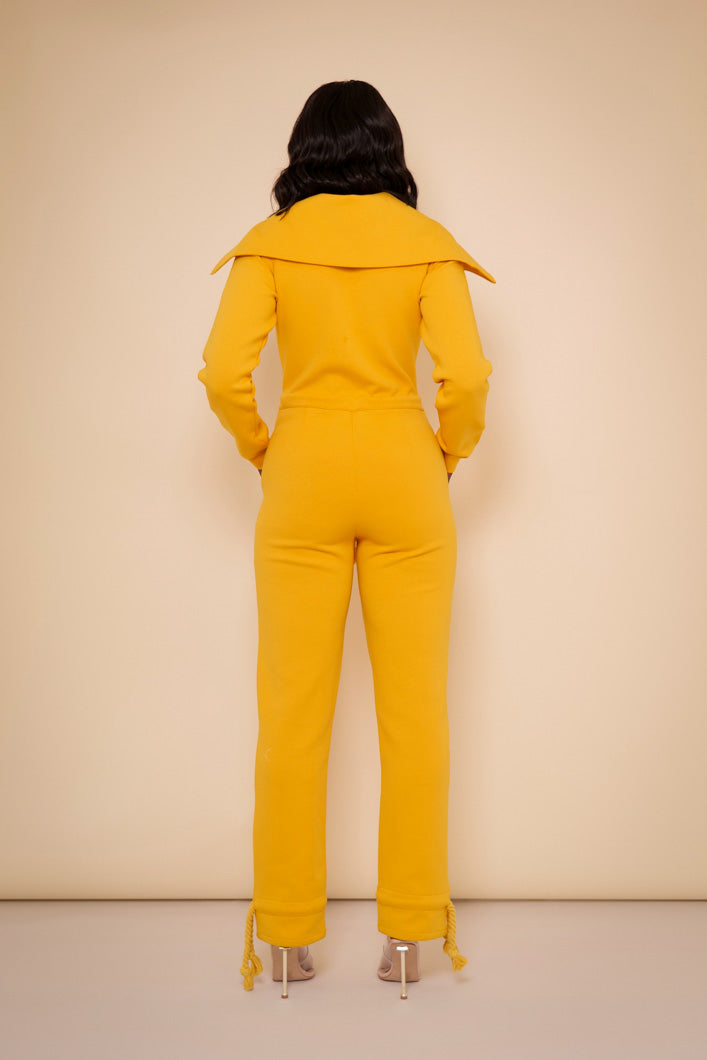 TOKYO LUXE JUMPSUIT IN YELLOW