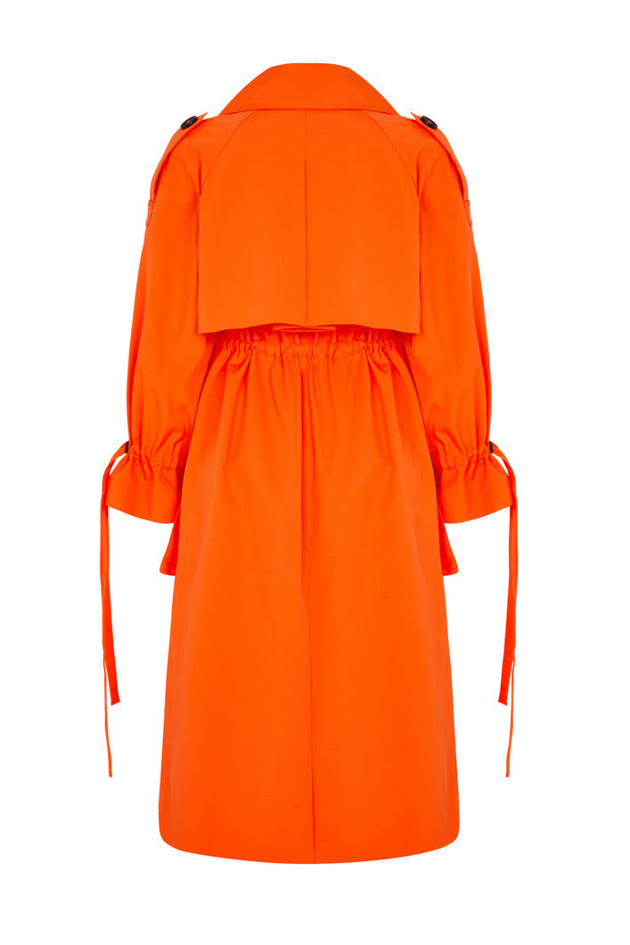 TOLEDO MAC COAT IN ORANGE