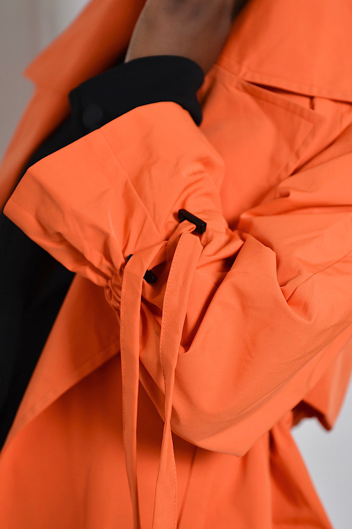 TOLEDO MAC COAT IN ORANGE
