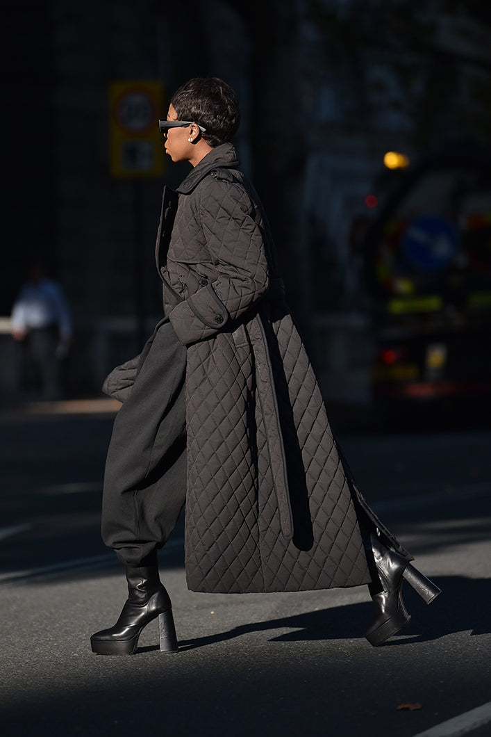 VENTURA QUILTED TRENCH COAT