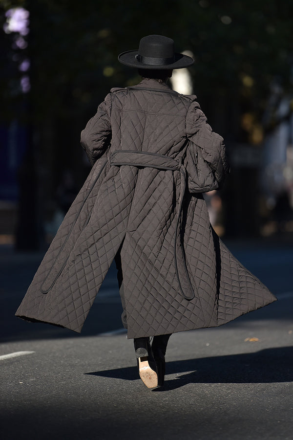 VENTURA QUILTED TRENCH COAT