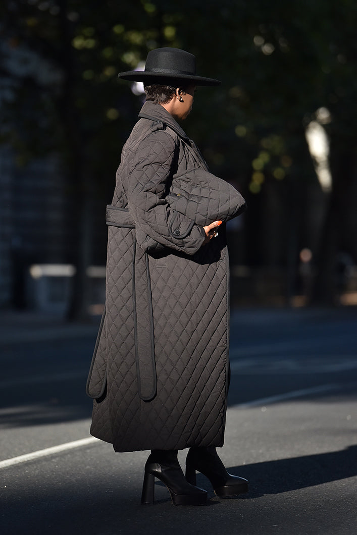 VENTURA QUILTED TRENCH COAT