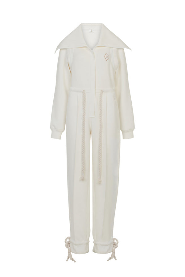 TOKYO LUXE JUMPSUIT IN OFF WHITE