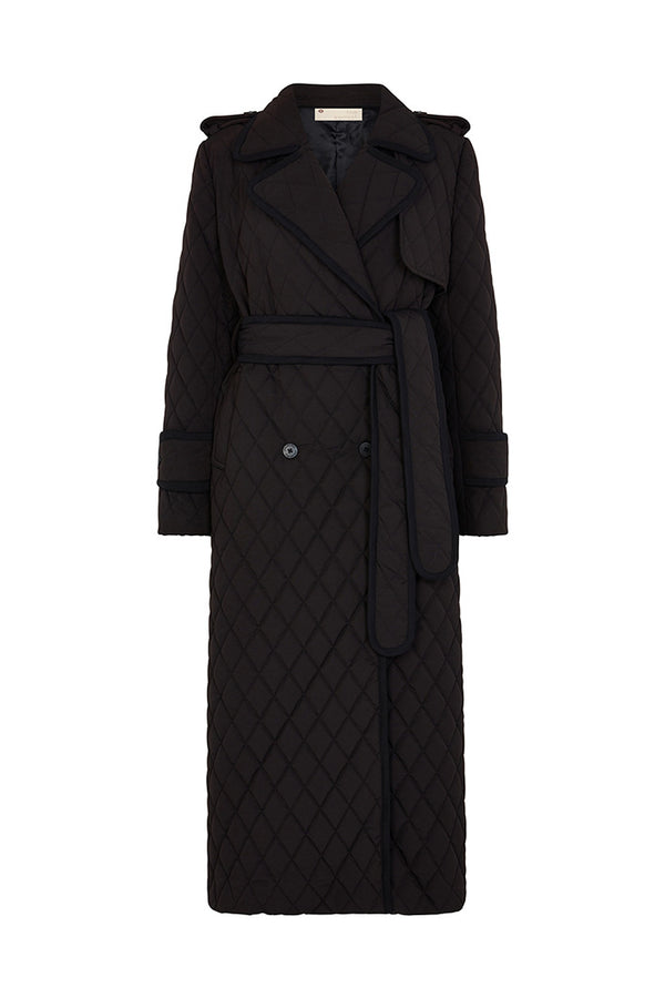 VENTURA QUILTED TRENCH COAT