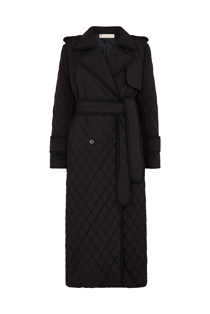 VENTURA QUILTED TRENCH COAT