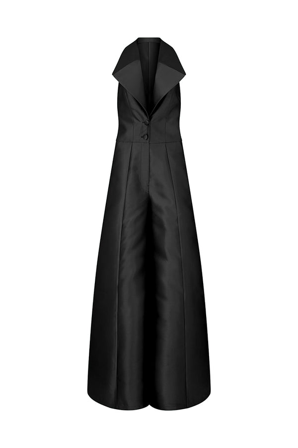 ZIRO BACKLESS JUMPSUIT IN BLACK