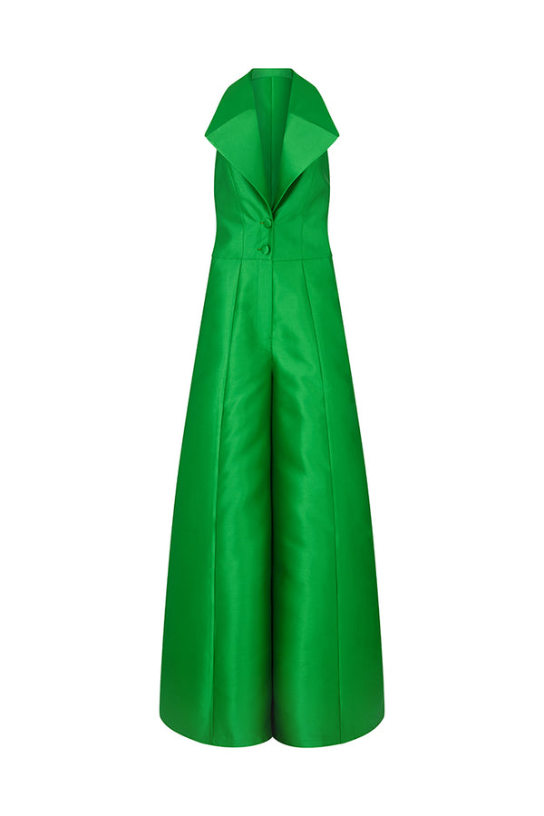ZIRO BACKLESS JUMPSUIT IN GREEN