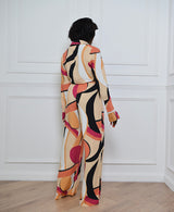JAIPUR PRINTED WIDE LEG PANTS